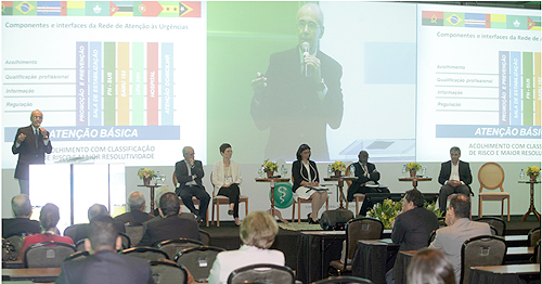 Conduziram os debates representantes do Brasil, Moçambique e Portugal
