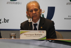 O CFM foi representado pelo secretário-geral Henrique Batista e Silva