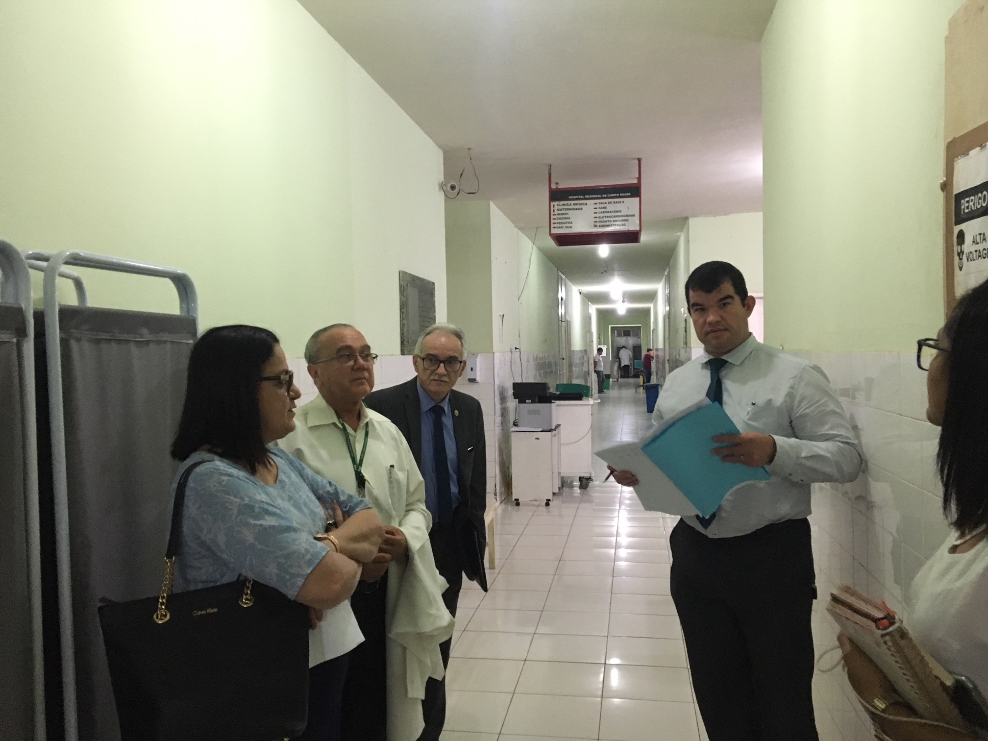 A fiscalização contou com a participação de membros da diretoria e do corpo técnico do Conselho Regional do Estado do Piauí, além do promotor de Justiça da Comarca de Campo Maior, Maurício Gomes de Sousa