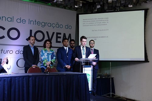 A Carta de São Paulo foi apresentada ao final do Fórum III Nacional de Integração do Médico Jovem