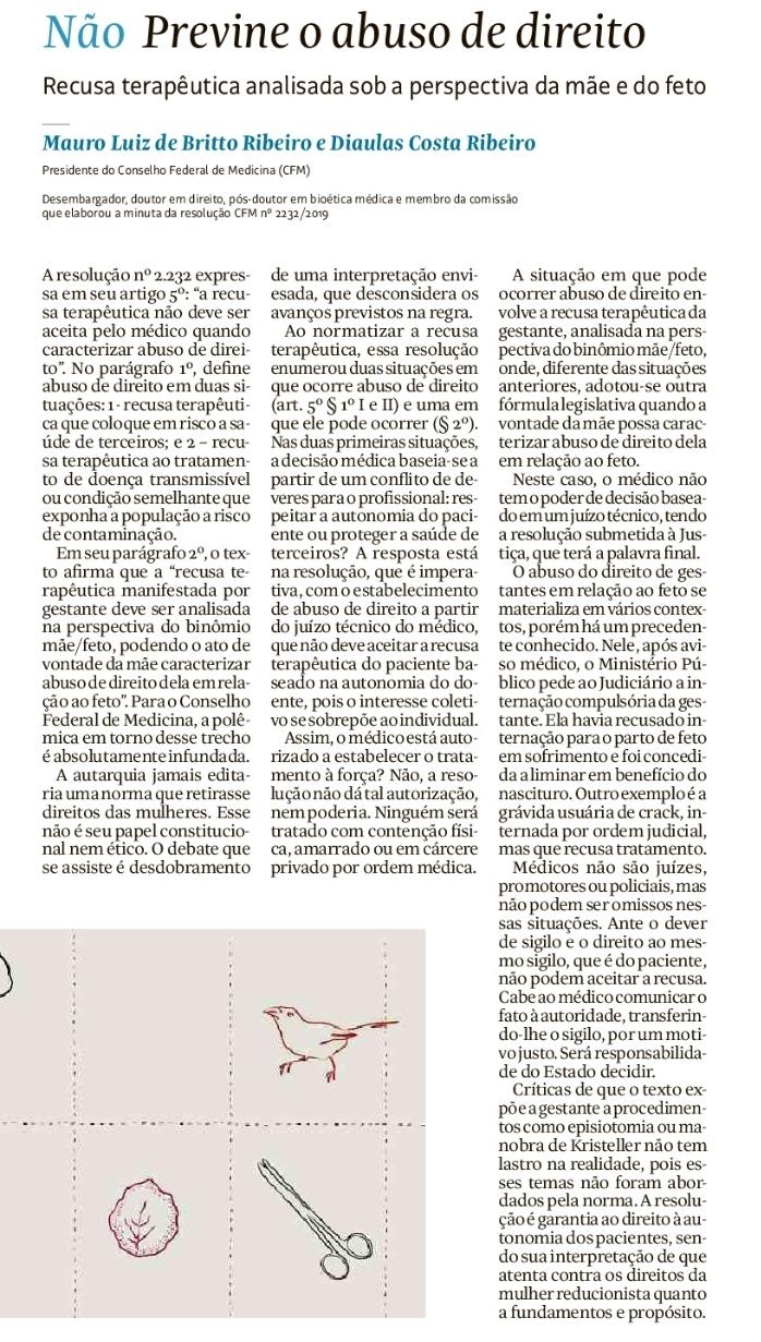 Folha de S.Paulo, 5 de outubro de 2019