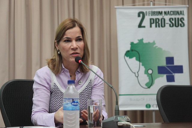 Mayra Pinheiro, secretária de Gestão do Trabalho e Educação na Saúde, falou sobre a carreira federal de médico