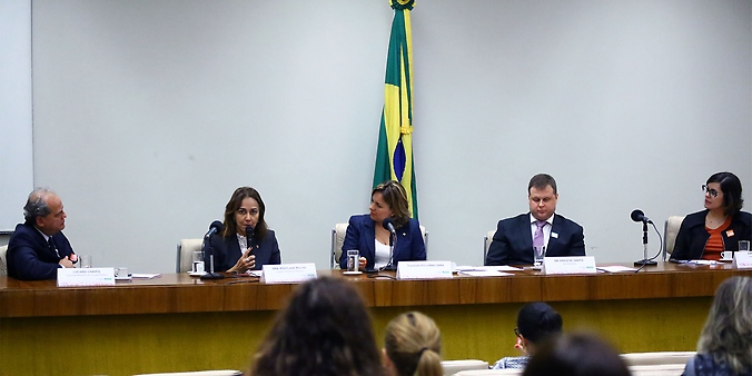 A conselheira Rosylane Rocha participou do debate sobre complicações em cirurgias de lipoaspiração (Foto Cleia Viana/Câmara dos Deputados)
