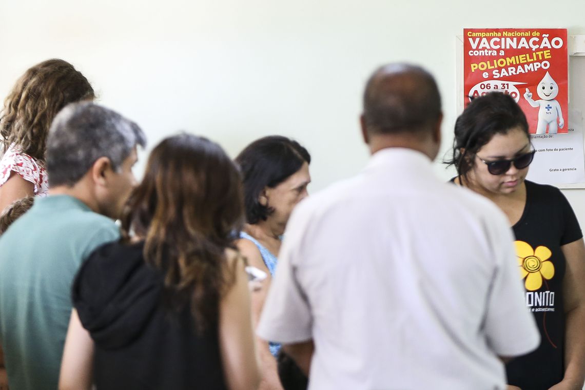 Brasil pode perder certificado de eliminação do sarampo, concedido pela Organização Pan-Americana da Saúde (Opas), em 2016. (Foto: Marcelo Camargo/Agência Brasil)