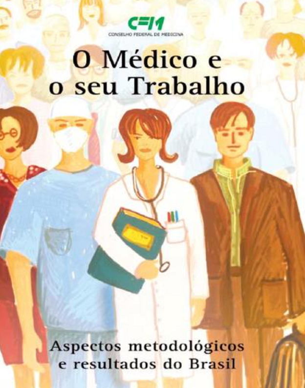 O médico e o seu trabalho: aspectos metodológicos e resultados do Brasil