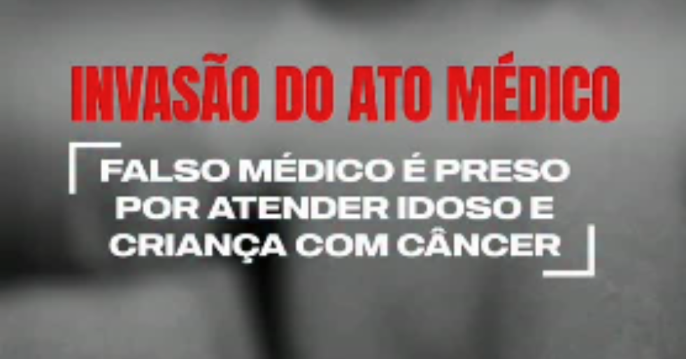 Falso médico é preso no Rio de Janeiro